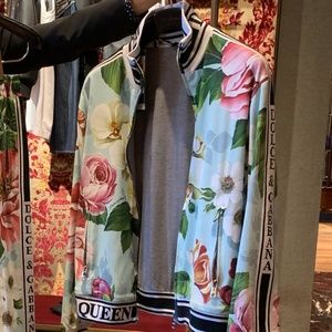 Dolce and Gabbana Tracksuit Zipped Cardigan
